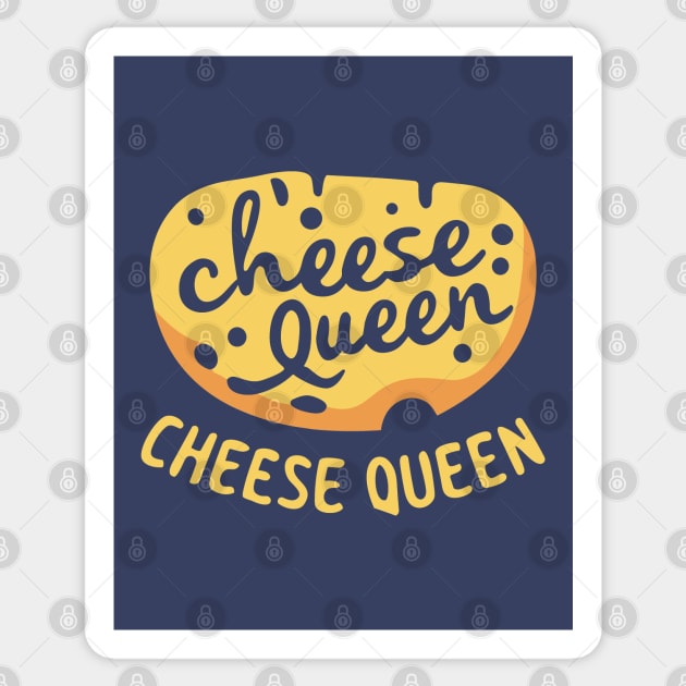 Cheese Queen Sticker by SubtleSplit